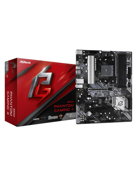 Asrock B550 Phantom Gaming 4 Socket Am4 Atx Amd B550