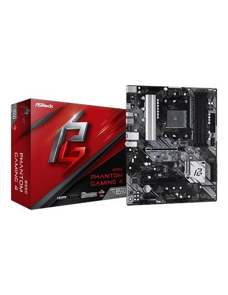 Asrock B550 Phantom Gaming 4 Socket Am4 Atx Amd B550