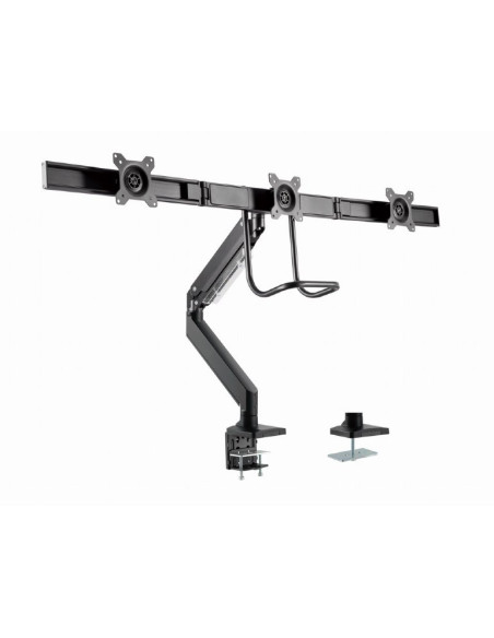 Gembird Biurkowe Regulowane Ramię/Uchwyt Na 3 Monitory 17-27, Vesa 100X100Mm, Do 6 Kg