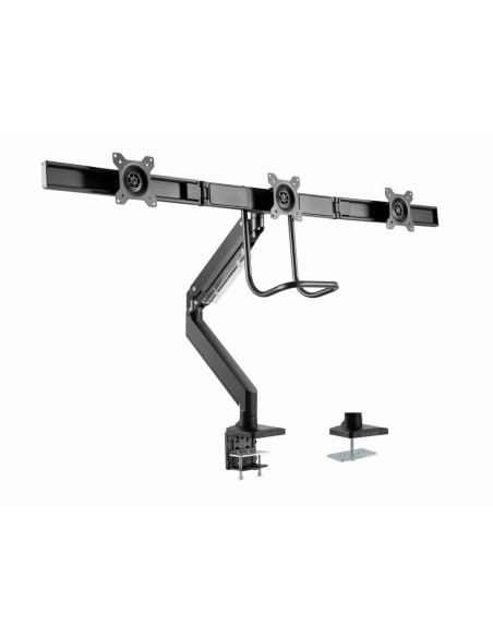Gembird Biurkowe Regulowane Ramię/Uchwyt Na 3 Monitory 17-27, Vesa 100X100Mm, Do 6 Kg