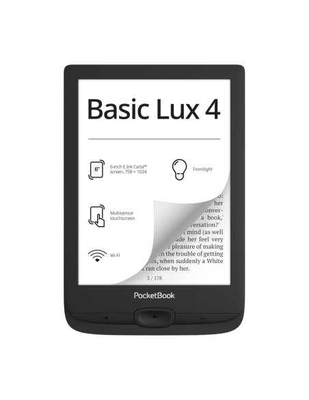 Ebook Pocketbook Basic Lux 4 618 6" 8Gb Wi-Fi Black