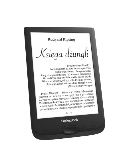 Ebook Pocketbook Basic Lux 4 618 6" 8Gb Wi-Fi Black