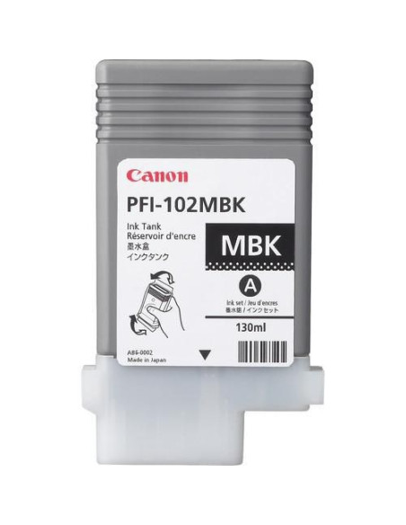 Canon Pfi-102Mbk Nabój Z Tuszem Oryginalny Czarny Matowy