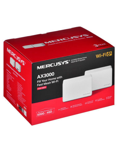 System Mesh Mercusys Halo H80X(2-Pack)