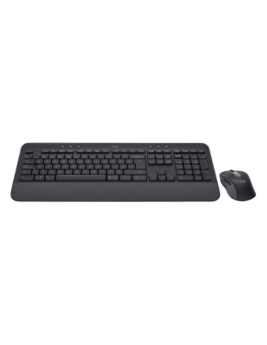 Logitech Signature Mk650 Combo For Business Klawiatura Dołączona Myszka Biuro Bluetooth Qwerty Amerykański Międzynarodowy Grafit