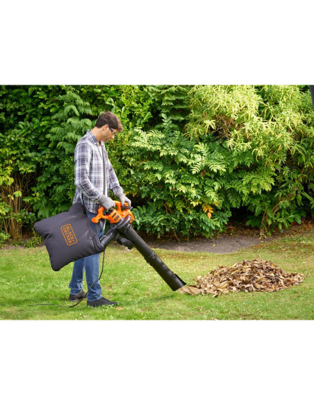 Dmuchawa Do Liści Black+Decker Black+Decker Dmuchawa/Odkurzacz Beblv260