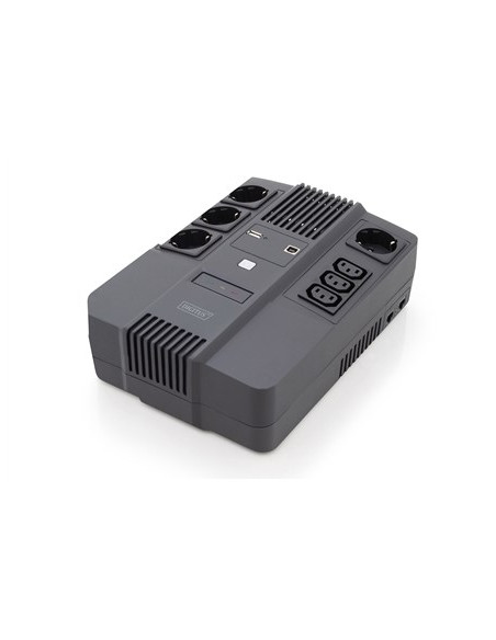 Ups Ups Line-Interactive 800Va/480Wavr 4Xschuko 3Xiec C13 1Xusb A 1X Usb B Rj45