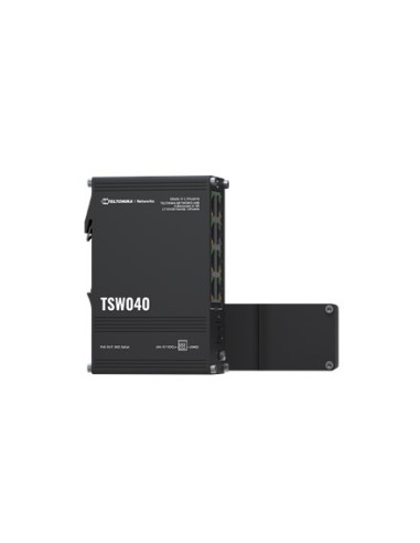 Teltonika Tsw040 | Switch | 8X Rj45 100Mb/S Poe, 240W, Ip30