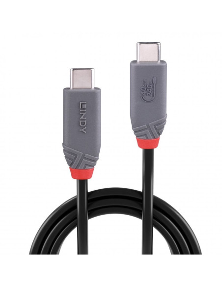 Lindy 36957 Kabel Usb Usb4 Gen 3X2 1,5 M Usb C Czarny