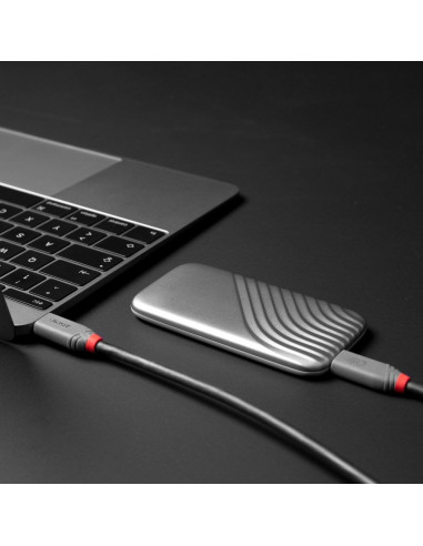 Lindy 36957 Kabel Usb Usb4 Gen 3X2 1,5 M Usb C Czarny