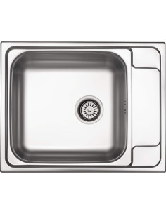 Zlewozmywak Stalowy 1-Komorowy Z Ociekaczem