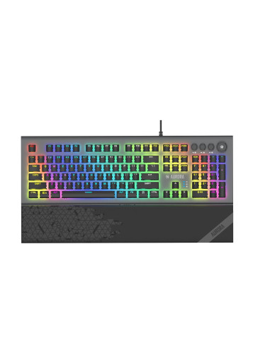 Klawiatura I-Box Aurora K-5, Mechaniczna, Red Switch, Gaming