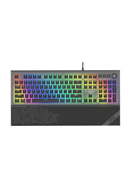 Klawiatura I-Box Aurora K-5, Mechaniczna, Red Switch, Gaming