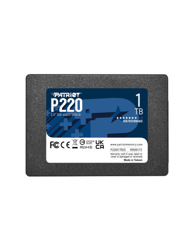 Ssd Patriot P220 1Tb Sata 2,5"