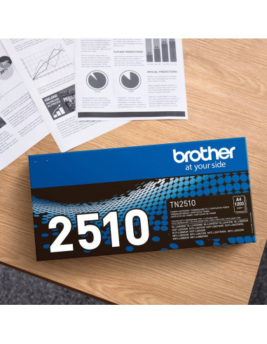 Brother Tn-2510 Kaseta Z Tonerem 1 Szt. Oryginalny Czarny