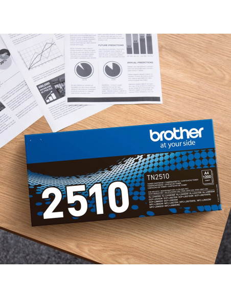Brother Tn-2510 Kaseta Z Tonerem 1 Szt. Oryginalny Czarny