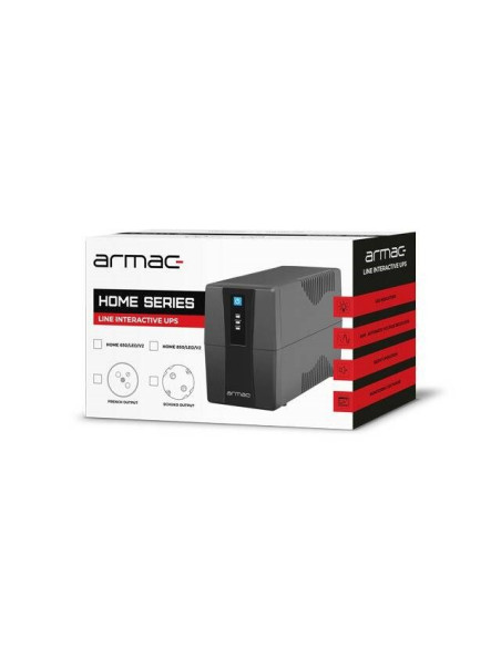 Ups Armac Home Lite Line-Int 2Xschuko Usb-B  H850F/Ledv2