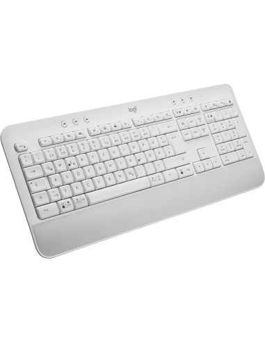 Logitech Signature K650 Klawiatura Biuro Bluetooth Qwertz Niemiecki Biały