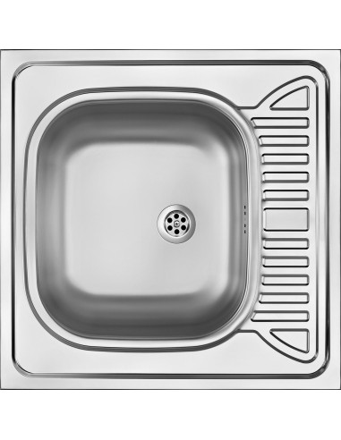 Deante Tango Ze60140 Zlewozmywak Stalowy 60X60 Cm
