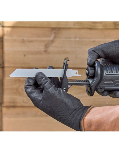 Black & Decker Bes301-Qs Piła Szablasta 2800 Spm 750 W Czarny, Pomarańczowy