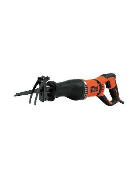 Black & Decker Bes301-Qs Piła Szablasta 2800 Spm 750 W Czarny, Pomarańczowy