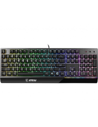 Klawiatura Mechaniczna Msi Vigor Gk30 Us (Usb  (Us)  Kolor Czarny)