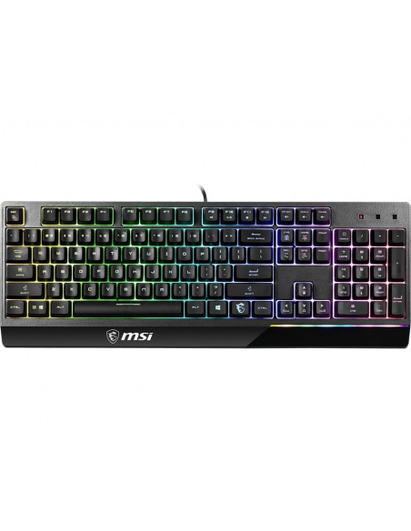 Klawiatura Mechaniczna Msi Vigor Gk30 Us (Usb  (Us)  Kolor Czarny)
