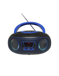 Denver Tcl-212Bt Blue Odtwarzacz Cd Przenośny Odtwarzacz Cd Czarny, Niebieski