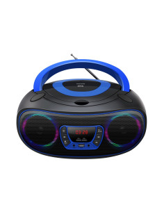 Denver Tcl-212Bt Blue Odtwarzacz Cd Przenośny Odtwarzacz Cd Czarny, Niebieski 2