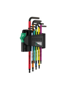 Zestaw Kluczy Trzpieniowych Torx Bo Multicolour, Blacklaser, Z Magnetyzerem , 967/9 Tx Bo Multicolour 1 Wera 2