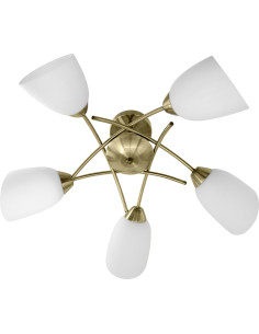 Żyrandol Klasyczna Lampa Sufitowa Wisząca Activejet Nikita Patyna 5Xe27 Do Salonu 2