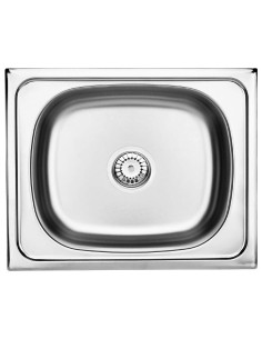 Zlewozmywak Deante Twist 1-Komorowy Bez Ociekacza Stal Szlachetna Zeu010A 2