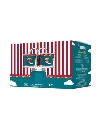 Bialetti Kawiarka Winter Wonderland  2Tz+2 Filiżanki