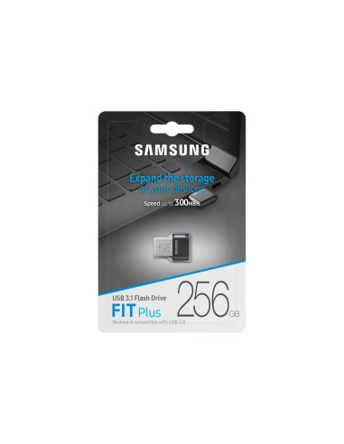 Samsung Muf-256Ab Pamięć Usb 256 Gb Usb Typu-A 3.2 Gen 1 (3.1 Gen 1) Szary, Srebrny