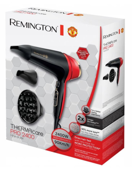 Suszarka Do Włosów Remington D5755 Thermacare Pro 2400 Manchester United Edition