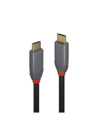 Lindy 36902 Kabel Usb 1,5 M Usb C Czarny, Szary