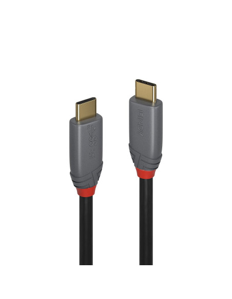Lindy 36902 Kabel Usb 1,5 M Usb C Czarny, Szary