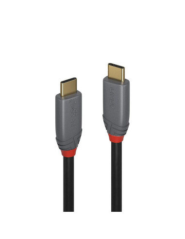 Lindy 36902 Kabel Usb 1,5 M Usb C Czarny, Szary