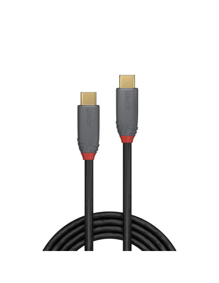 Lindy 36902 Kabel Usb 1,5 M Usb C Czarny, Szary