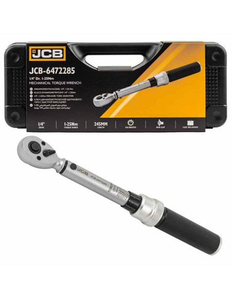Jcb Klucz Dynamometryczny 1/4" 1-25Nm