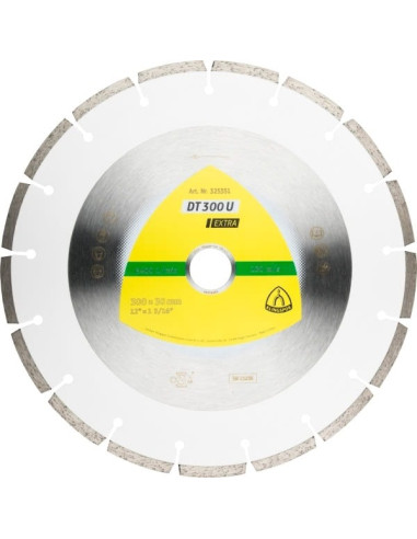 Klingspor Tarcza Diamentowa Segmentowa 350Mm X 2,8Mm X 25,4Mm Dt300U Uniwersalna