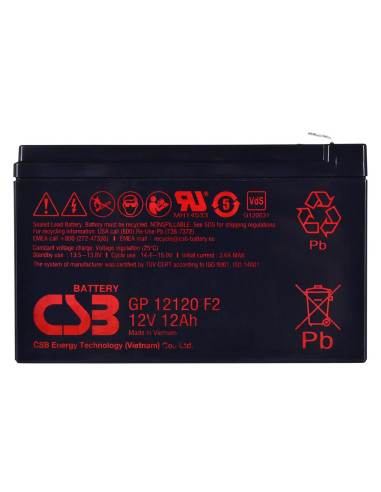Akumulator Csb Gp12120F2 12V 12Ah