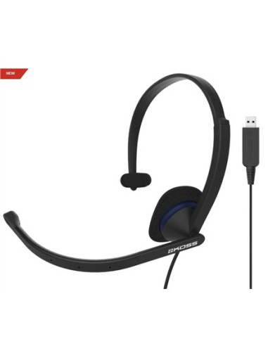 Koss Cs195 Usb Zestaw Słuchawkowy Przewodowa Opaska Na Głowę Biuro/Centrum Telefoniczne Usb Typu-A Czarny