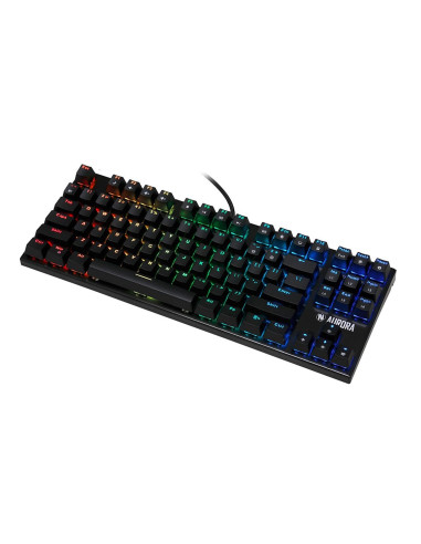Klawiatura I-Box Aurora K-2R Rgb, Mechaniczna, Blue Switch, Gaming