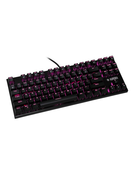 Klawiatura I-Box Aurora K-2R Rgb, Mechaniczna, Blue Switch, Gaming
