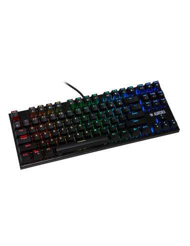 Klawiatura I-Box Aurora K-2R Rgb, Mechaniczna, Blue Switch, Gaming