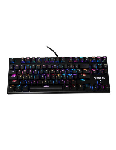 Klawiatura I-Box Aurora K-2R Rgb, Mechaniczna, Blue Switch, Gaming