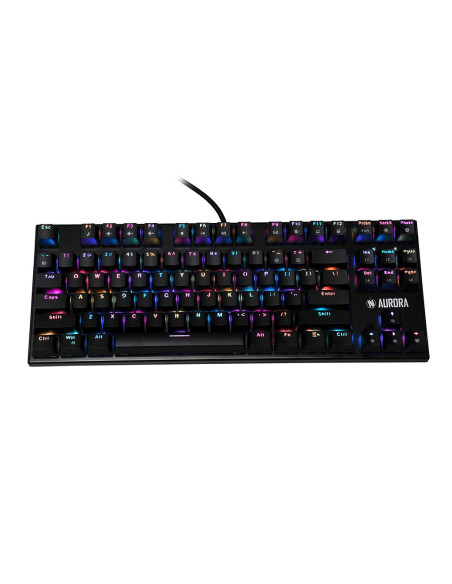 Klawiatura I-Box Aurora K-2R Rgb, Mechaniczna, Blue Switch, Gaming