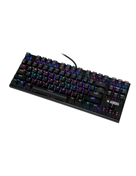 Klawiatura I-Box Aurora K-2R Rgb, Mechaniczna, Blue Switch, Gaming