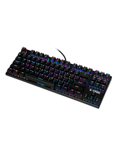 Klawiatura I-Box Aurora K-2R Rgb, Mechaniczna, Blue Switch, Gaming